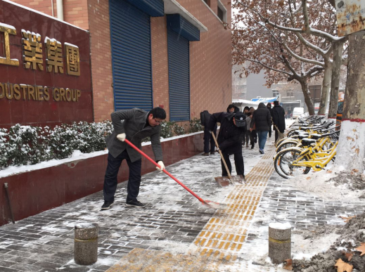 雪一直下，我們一直在：工投集團除雪掠影